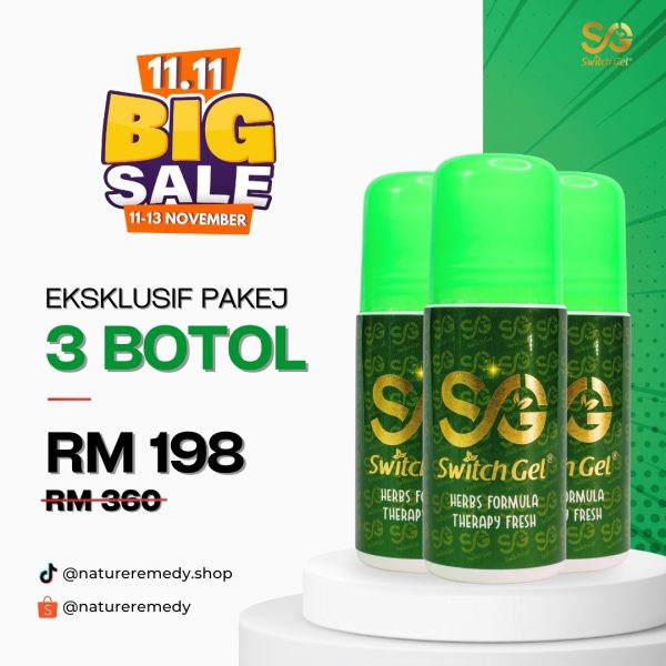 Promosi 11.11 - Switch Gel Gastrik – 3pcs